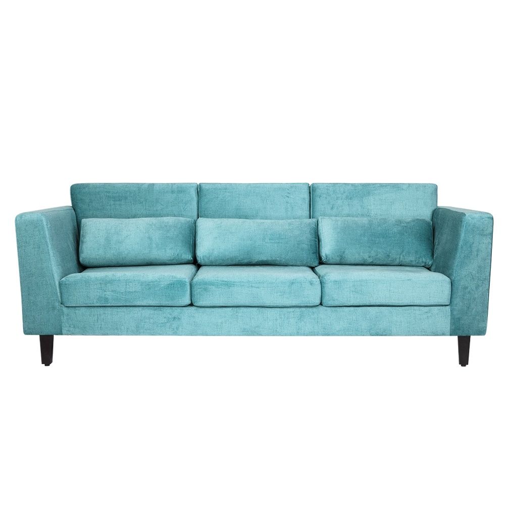 SnoozePro Plus Sofa - Three Seater Reflection Aqua Blue